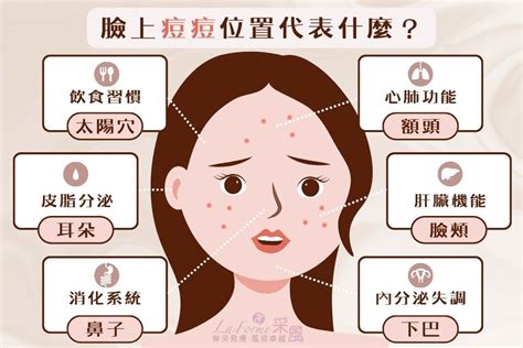 鼻子長痘痘代表什麼|眉毛、人中長痘痘的原因？10個「青春痘位置」對應你。